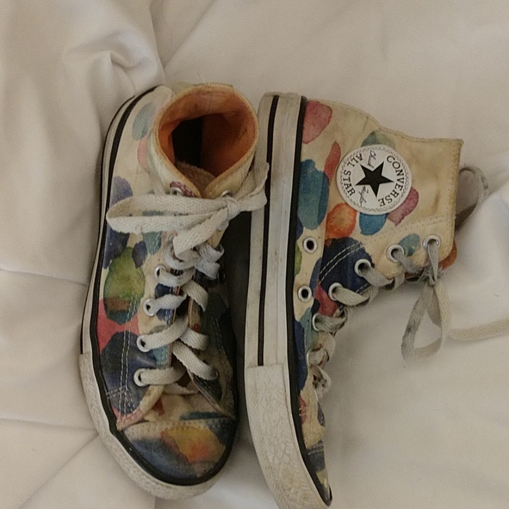 Kids Converse Tye Dye High tops